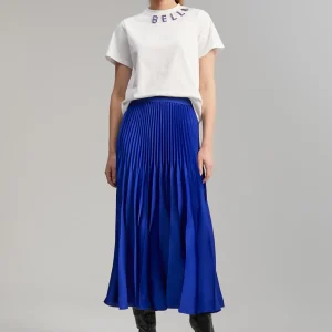 Lola Casademunt Camisetas Y Tops<Camiseta detalle pedrería BLANCO