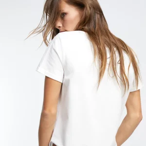 Lola Casademunt Camisetas Y Tops<Camiseta Fashion is my passion BLANCO