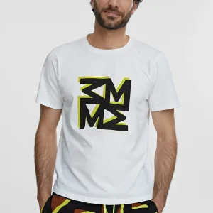 Lola Casademunt Camisetas Y Tops | Baño<Camiseta hombre BLANCO-ROJO
