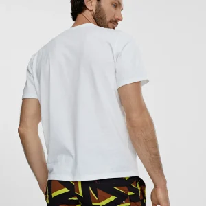 Lola Casademunt Camisetas Y Tops | Baño<Camiseta hombre BLANCO-ROJO