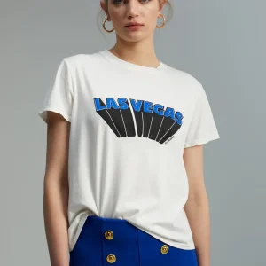 Lola Casademunt Camisetas Y Tops<Camiseta Las Vegas BLANCO