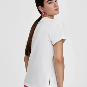 Lola Casademunt Camisetas Y Tops<Camiseta Lola Pretty BLANCO-ROSA