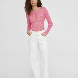 Lola Casademunt Camisetas Y Tops<Camiseta monograma ROJO-ROSA