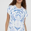 Lola Casademunt Camisetas Y Tops<Camiseta posicionado tigre BLANCO-NEGRO