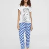 Lola Casademunt Camisetas Y Tops<Camiseta posicionado trigre BLANCO