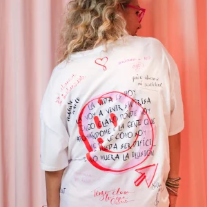 Lola Casademunt Camisetas Y Tops | Artículos Solidarios<Camiseta Princesa Girona BLANCO