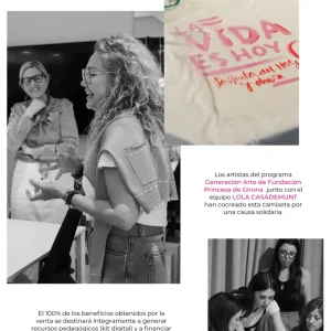 Lola Casademunt Camisetas Y Tops | Artículos Solidarios<Camiseta Princesa Girona BLANCO