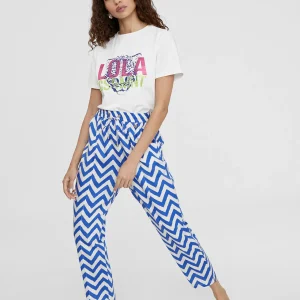 Lola Casademunt Camisetas Y Tops<Camiseta tigre BLANCO-ROSA