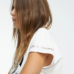 Lola Casademunt Animal Print | Camisetas Y Tops<Camiseta tigre BLANCO
