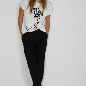 Lola Casademunt Animal Print | Camisetas Y Tops<Camiseta tigre BLANCO