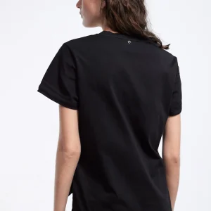 Lola Casademunt Camisetas Y Tops<Camiseta tigre strass NEGRO