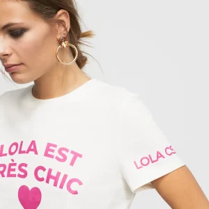 Lola Casademunt Camisetas Y Tops<Camiseta Très Chic BLANCO