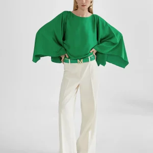 Lola Casademunt Camisetas Y Tops | Camisas Y Blusas<Capa tapabrazos VERDE