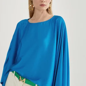 Lola Casademunt Camisetas Y Tops | Camisas Y Blusas<Capa tipo blusa VERDE