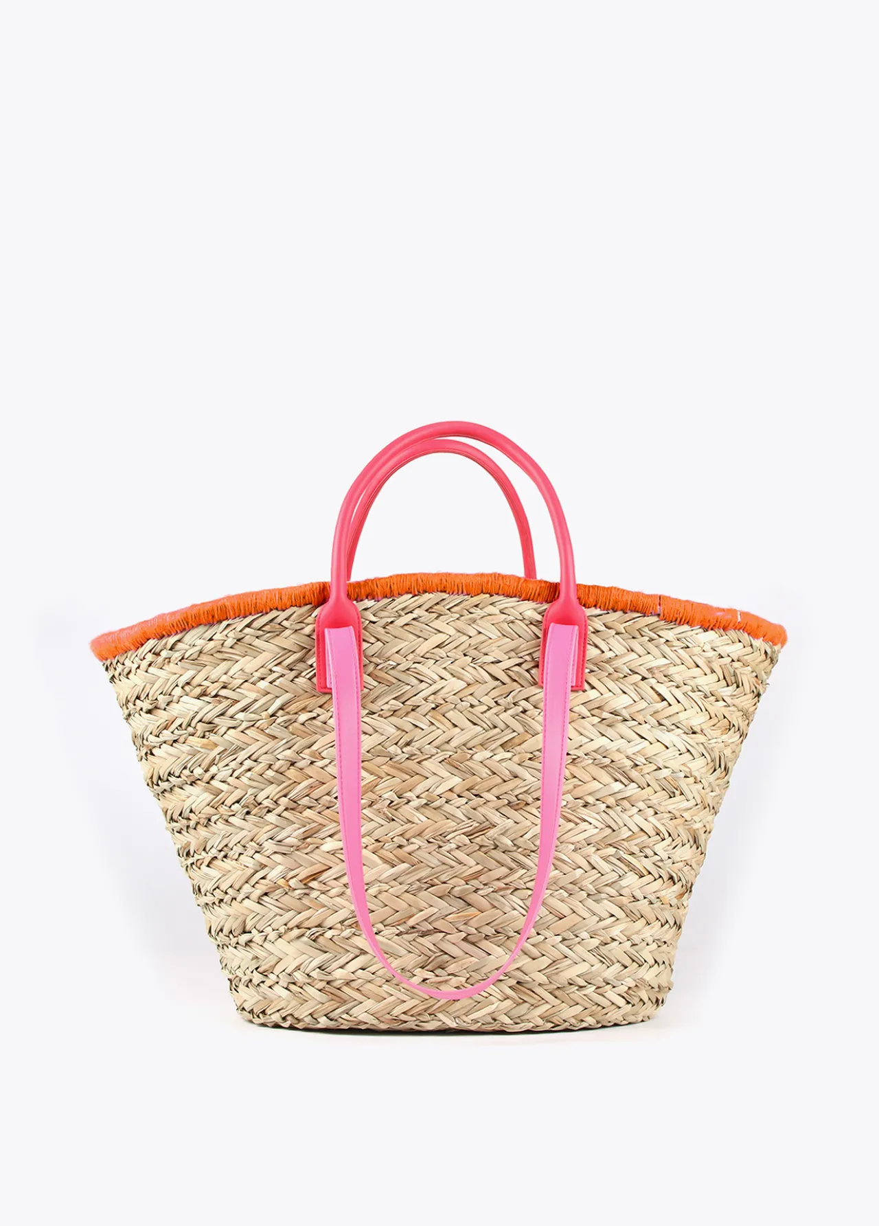 capazo_corazones_bordados_4.webp Lola Casademunt Bolsos | Baño<Capazo corazones bordados MARRON-NEGRO