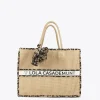 Lola Casademunt Bolsos | Baño<Capazo detalles animal print MARRON-NEGRO