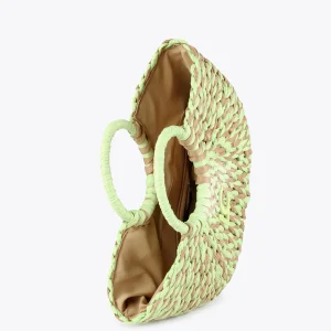 Lola Casademunt Bolsos | Baño<Cesto efecto ráfia MARRON-NEGRO