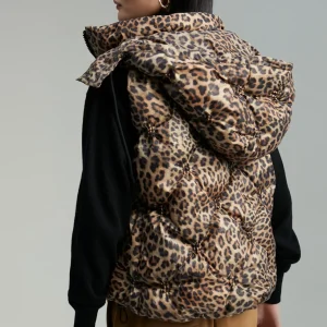 Lola Casademunt Animal Print | Chalecos<Chaleco acolchado animal print FUCSIA