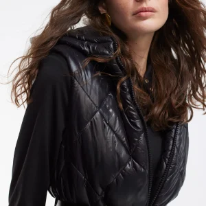Lola Casademunt Chalecos<Chaleco largo acolchado NEGRO