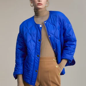 Lola Casademunt Abrigos Y Cazadoras<Chaqueta acolchada AZULELECTRICO