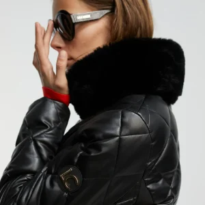 Lola Casademunt Abrigos Y Cazadoras | Chaquetas Y Gabardinas<Chaqueta acolchada NEGRO