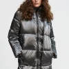 Lola Casademunt Abrigos Y Cazadoras<chaqueta acolchada metalizada GRISMETALIZADO