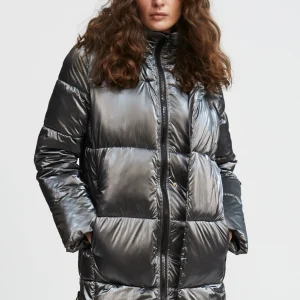 Lola Casademunt Abrigos Y Cazadoras<chaqueta acolchada metalizada GRISMETALIZADO