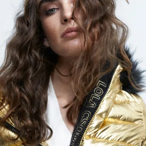 Lola Casademunt Abrigos Y Cazadoras<chaqueta acolchada metalizada DORADO