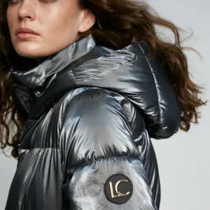 Lola Casademunt Abrigos Y Cazadoras<chaqueta acolchada metalizada GRISMETALIZADO
