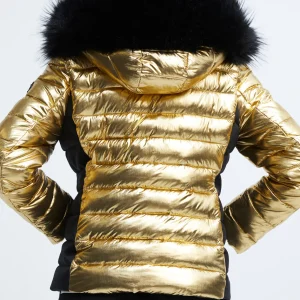 Lola Casademunt Abrigos Y Cazadoras<chaqueta acolchada metalizada DORADO