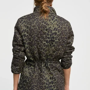 Lola Casademunt Animal Print | Abrigos Y Cazadoras<Chaqueta animal print NEGRO-VERDE