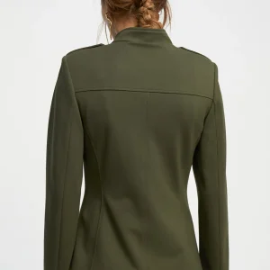 Lola Casademunt Chaquetas Y Gabardinas | Americanas Y Blazers<Chaqueta con cremallera KAKI