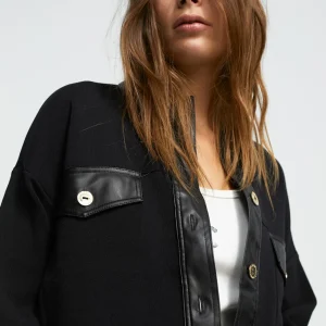 Lola Casademunt Chaquetas Y Gabardinas<Chaqueta corta de punto NEGRO