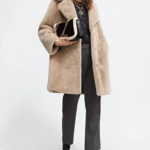 Lola Casademunt Abrigos Y Cazadoras<Chaqueta de pelo CAMEL
