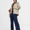 Lola Casademunt Chaquetas Y Gabardinas<Chaqueta deportiva con capucha BEIG