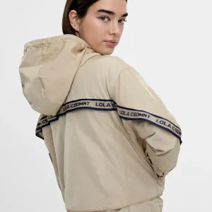 Lola Casademunt Chaquetas Y Gabardinas<Chaqueta deportiva con capucha BEIG