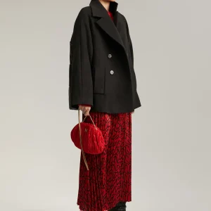 Lola Casademunt Abrigos Y Cazadoras<Chaqueta espalda acolchada NEGRO