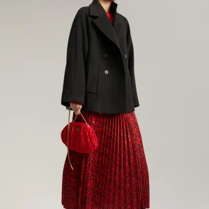 Lola Casademunt Abrigos Y Cazadoras<Chaqueta espalda acolchada NEGRO