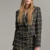 Lola Casademunt Chaquetas Y Gabardinas | Americanas Y Blazers<Chaqueta perfecto cuadros NEGRO-MARRON