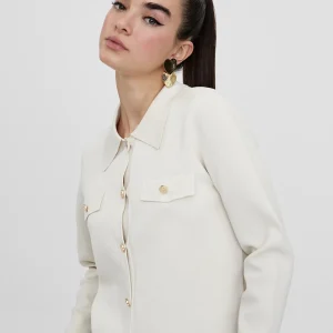 Lola Casademunt Chaquetas Y Gabardinas | Punto<Chaqueta punto con botones NEGRO