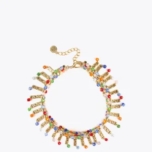 Lola Casademunt Bisuteria<Chocker multicolor METAL-AZUL