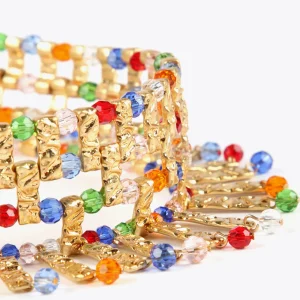 Lola Casademunt Bisuteria<Chocker multicolor METAL-AZUL