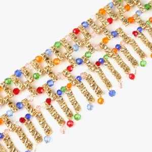 Lola Casademunt Bisuteria<Chocker multicolor METAL-AZUL