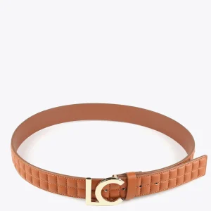 Lola Casademunt Cinturones<Cinturón acolchado MARRON