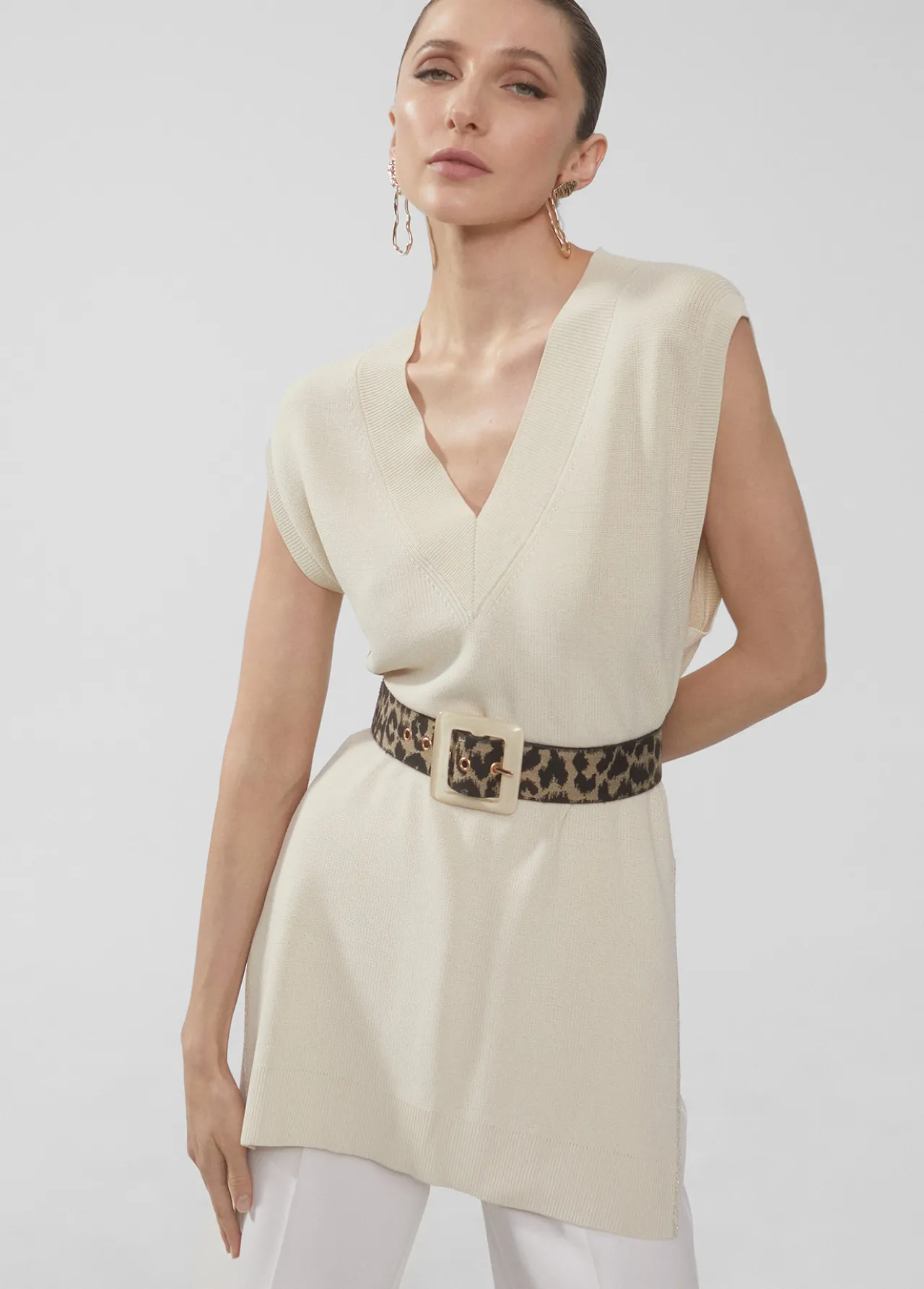 cinturn_ancho_maxi_hebilla_2.webp Lola Casademunt Accesorios<Cinturón ancho maxi hebilla CRUDO-MARRON