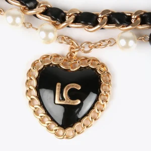 Lola Casademunt Cinturones<Cinturón cadenas METAL-NEGRO