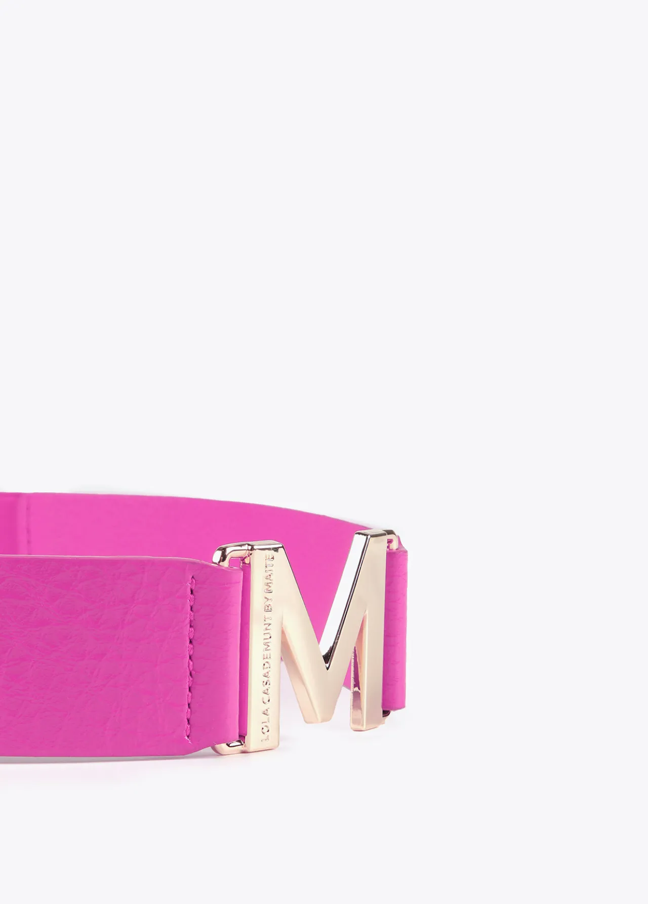 cinturn_elstico_m_3.webp Lola Casademunt Accesorios<Cinturón elástico M FUCSIA