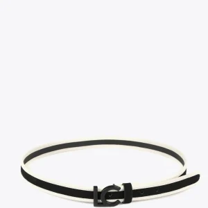 Lola Casademunt Accesorios<Cinturón estrecho canvas NAVY