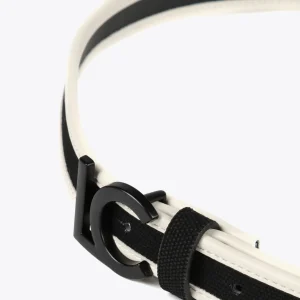 Lola Casademunt Accesorios<Cinturón estrecho canvas NAVY