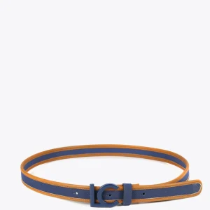 Lola Casademunt Accesorios<Cinturón estrecho canvas NAVY